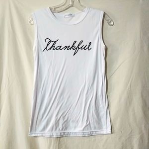 Thankful tank top style top